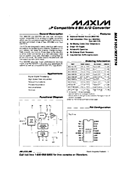 DataSheet MAX160 pdf